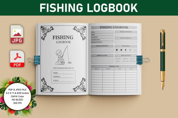 Download FISHING LOGBOOK KDP INTERIOR - Kdp interior Collection