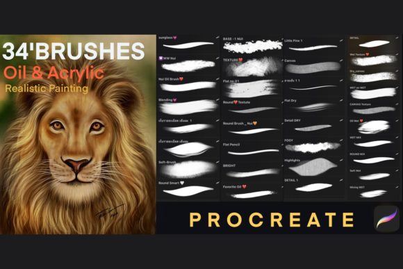 Download Procreate Oil Painting Brush - Painting brush Collection