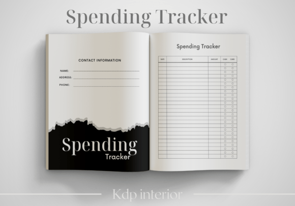 Download Spending Tracker - KDP Interior - Kdp interior Collection